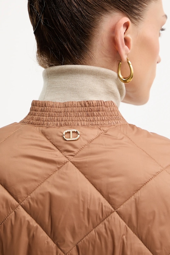 Twinset kurtka 252TP2130 brązowy