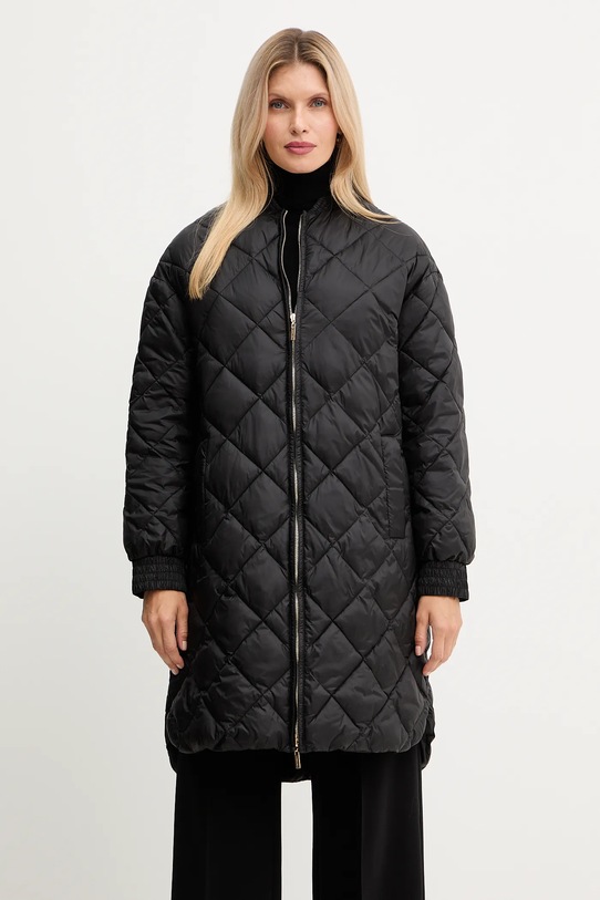 Twinset kurtka bez kaptura czarny 252TP2130