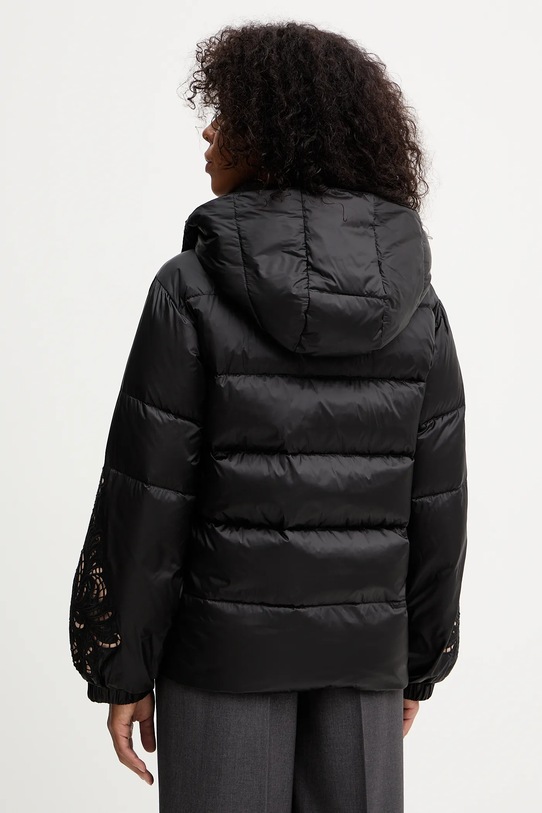 Ρούχα Μπουφάν με επένδυση από πούπουλα Twinset 252TP2431 μαύρο