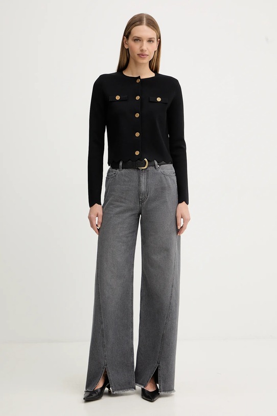 Twinset cardigan 252TP320A nero AW25