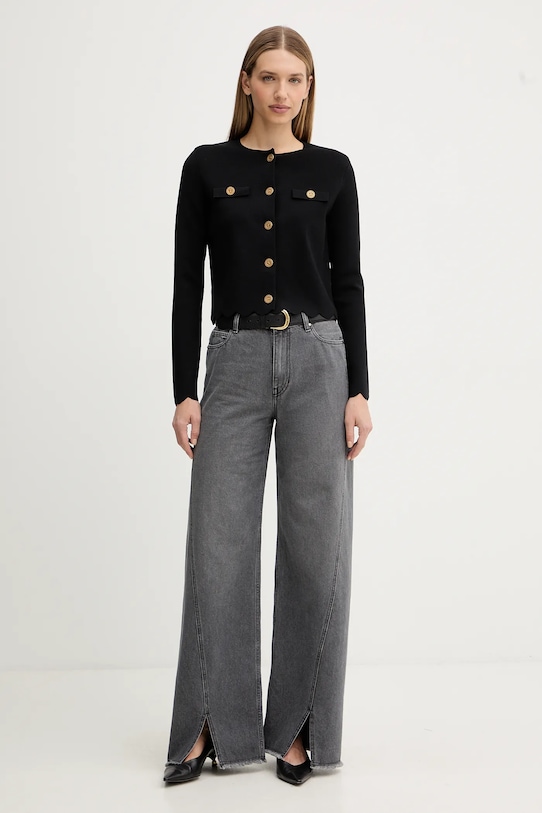 Twinset kardigan 252TP320A czarny AW25