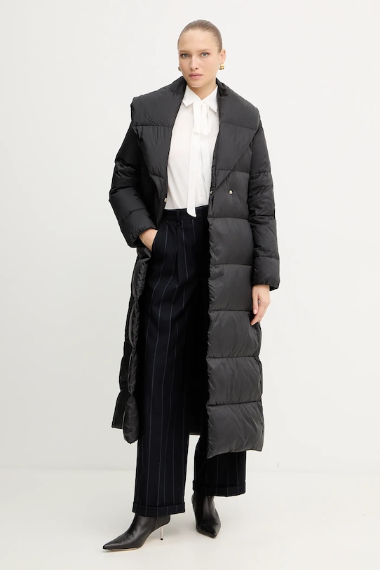 Twinset kurtka puchowa 252TT2050 czarny AW25