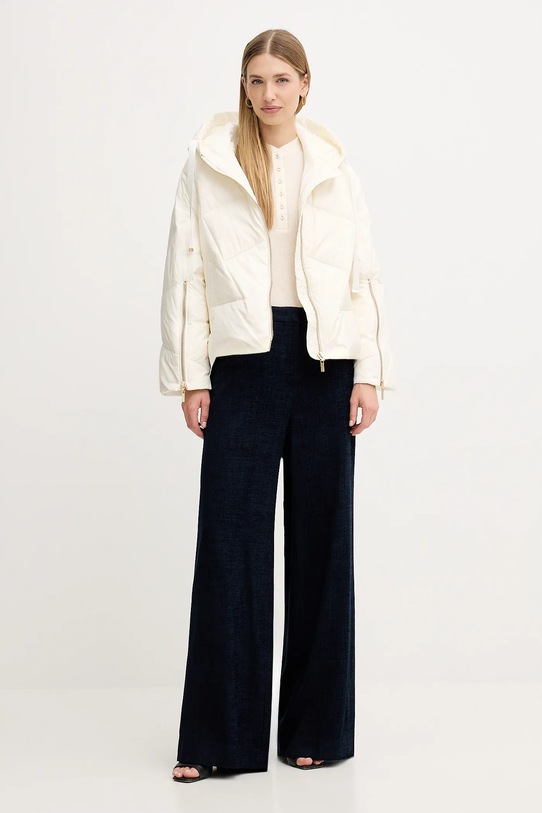 Twinset kurtka puchowa 252TT2060 beżowy AW25