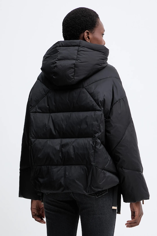 Odzież Twinset kurtka puchowa 252TT2060 czarny