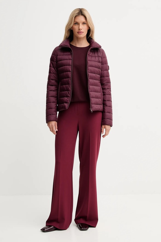Marc O'Polo rövid kabát 508085170359 burgundia AW25