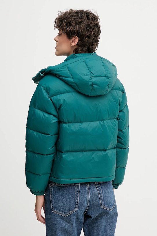 Odzież Calvin Klein Jeans kurtka puchowa LV047D501G turkusowy