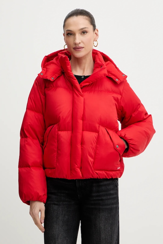Levi's kurtka puchowa pozostałe czerwony 003MD