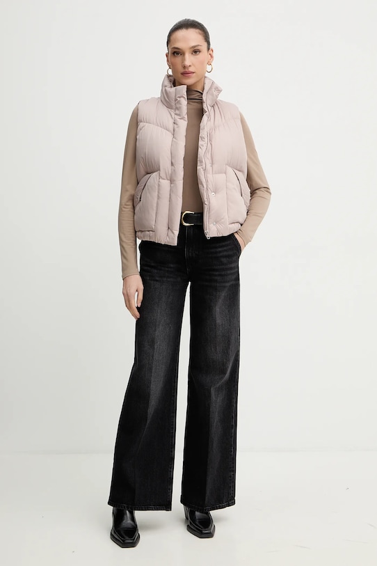 Levi's vestă de puf A8526.0007 roz AW25
