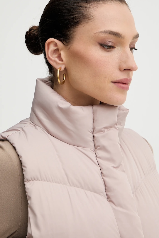 Levi's vestă de puf roz A8526.0007