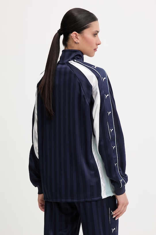 Oblečenie Puma mikina na zips dámska PUMA x GUIZIO 632558 tmavomodrá