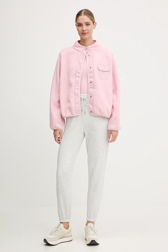 P.E Nation hanorac fleece Takeover 253J142 roz AW25