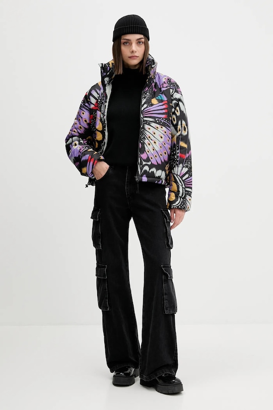 adidas geacă x Farm Rio JL8611 negru AW25