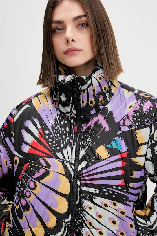 adidas geacă x Farm Rio negru JL8611