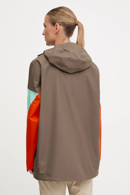 Îmbrăcăminte adidas TERREX jacheta de exterior Xploric 2.5L Anorak JL9813 maro