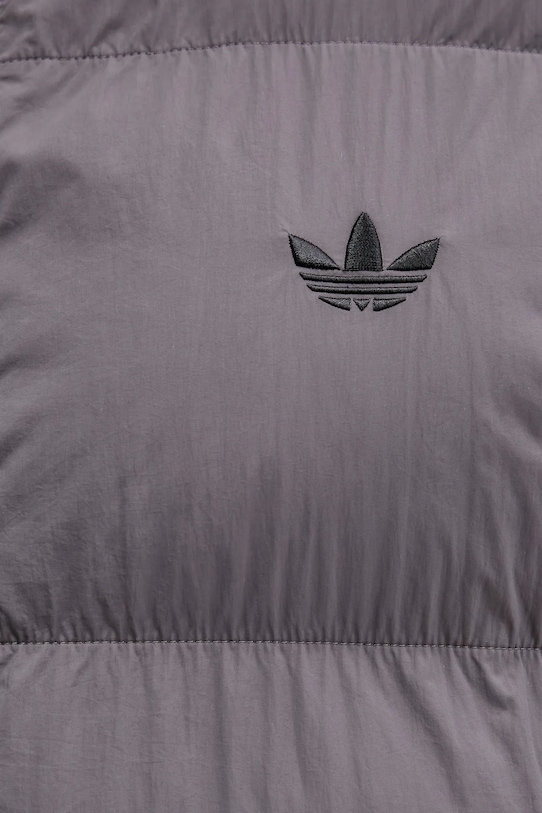 adidas Originals kurtka Long Puffer JX2952 fioletowy