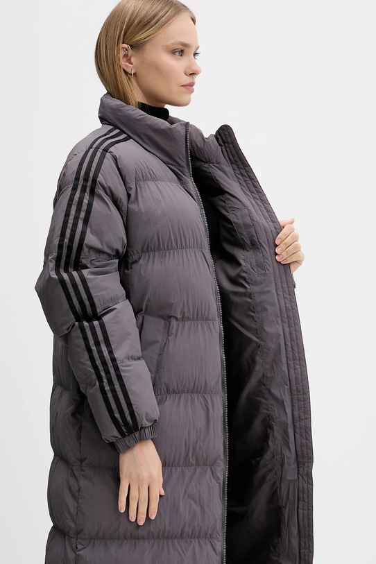 adidas Originals kurtka Long Puffer JX2952 fioletowy