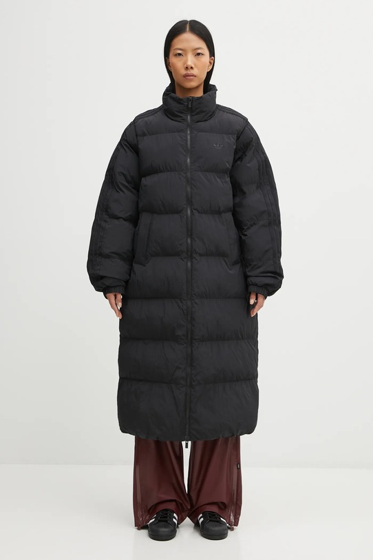Bunda adidas Originals Long Puffer iný čierna JX2957