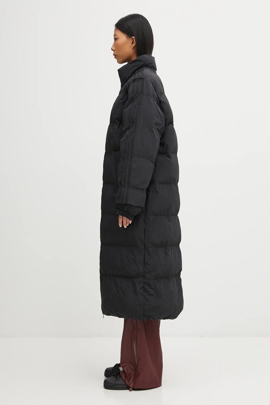 Bunda adidas Originals Long Puffer JX2957 čierna AW25