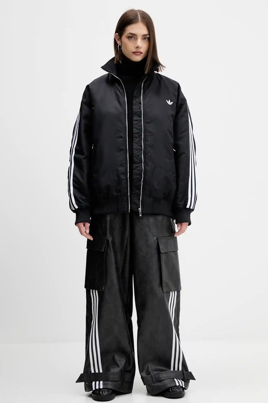 adidas Originals kurtka bomber Firebird JX2991 czarny AW25