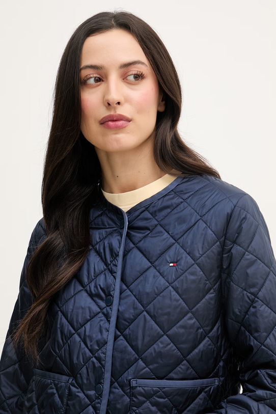 Tommy Hilfiger prijelazna jakna za žene mornarsko plava WW0WW47290