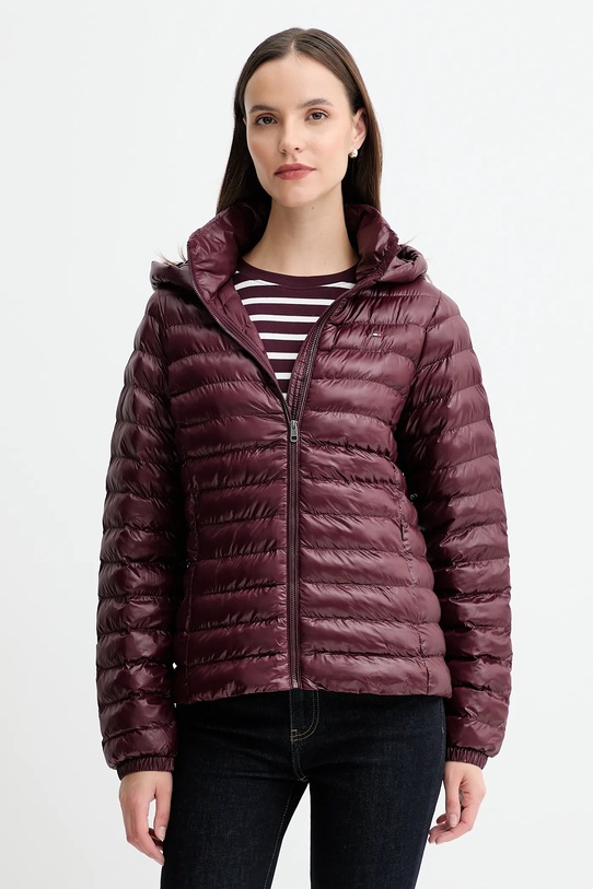 Tommy Hilfiger kurtka pozostałe bordowy WW0WW47351