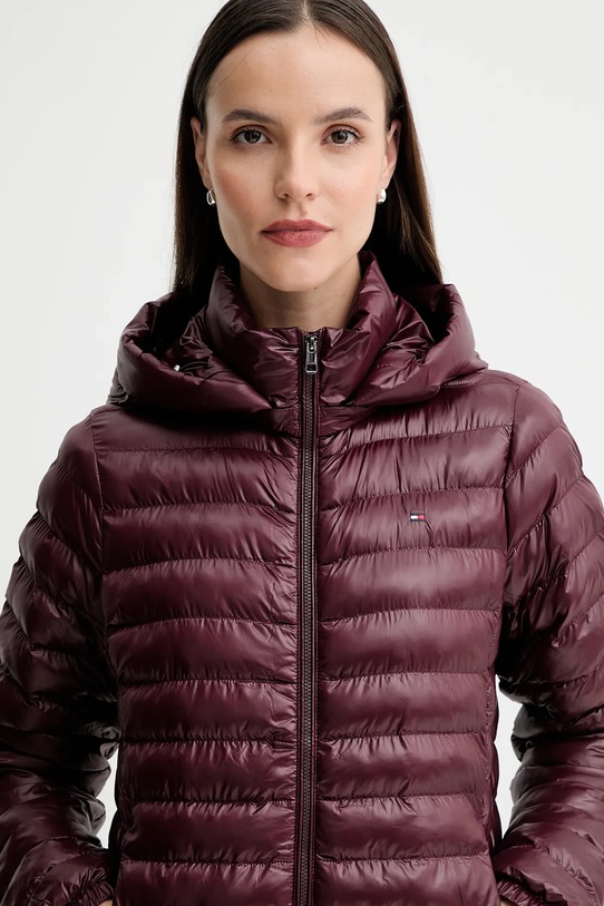 Tommy Hilfiger kurtka bordowy WW0WW47351