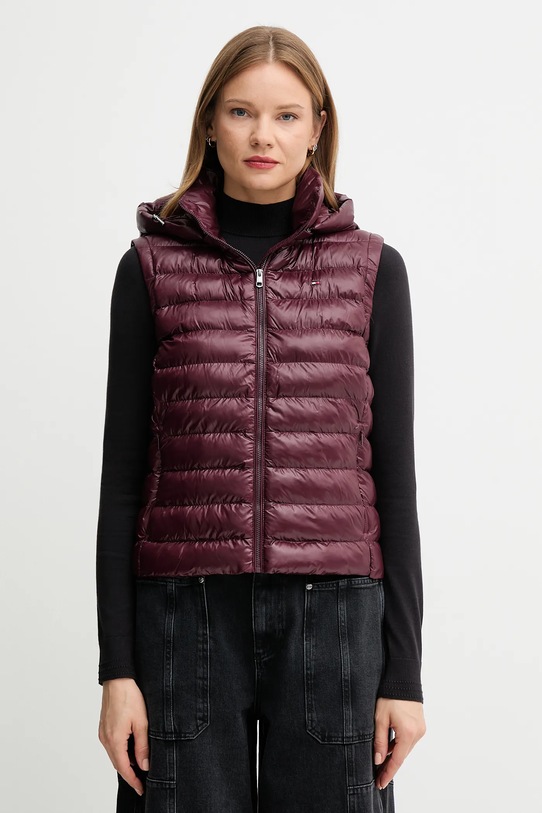 Αμάνικο μπουφάν Tommy Hilfiger άλλο μπορντό WW0WW47352