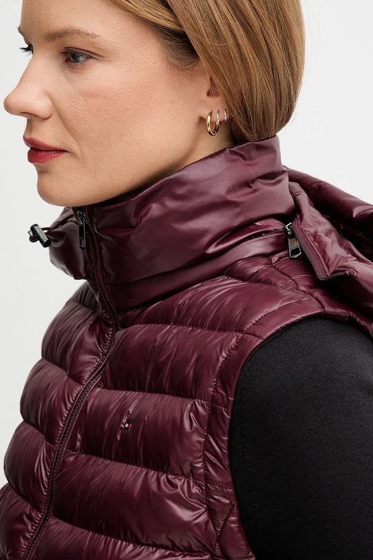 Αμάνικο μπουφάν Tommy Hilfiger WW0WW47352 μπορντό