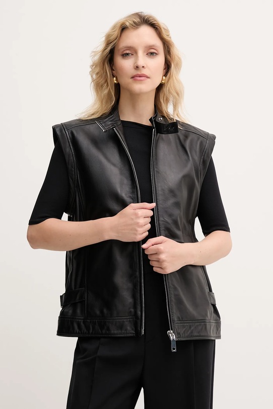 MAX&Co. ramoneska skórzana czarny 2526446021200