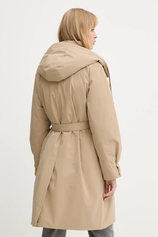 Îmbrăcăminte Luisa Spagnoli geacă de puf cu două fețe 542257 bej