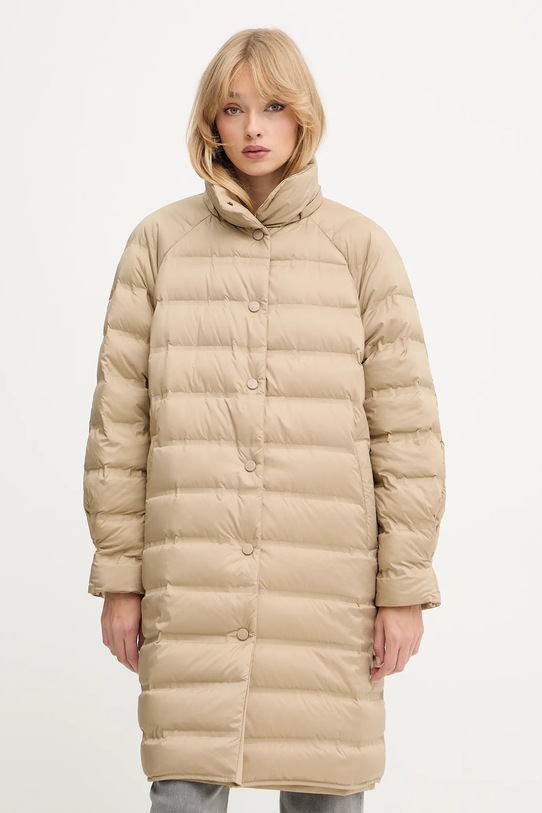 Luisa Spagnoli geacă de puf cu două fețe bej 542257