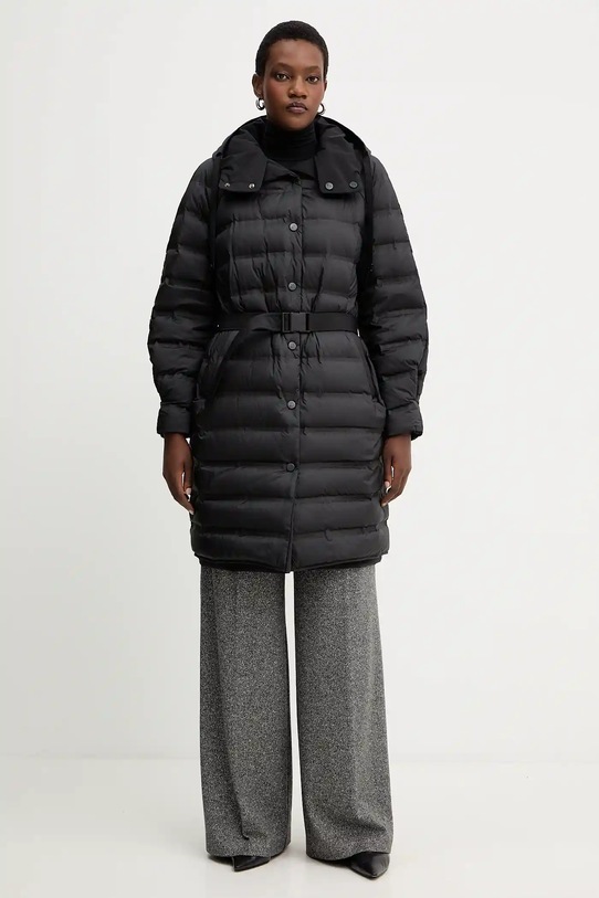 Dvostrana pernata jakna Luisa Spagnoli 542257 crna AW25