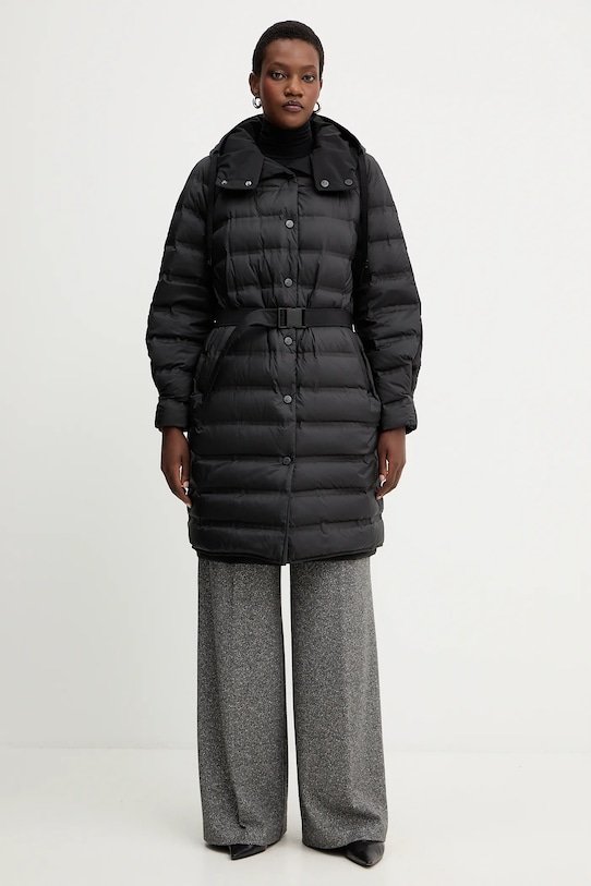 Двухсторонняя пуховая куртка Luisa Spagnoli 542257 чёрный AW25