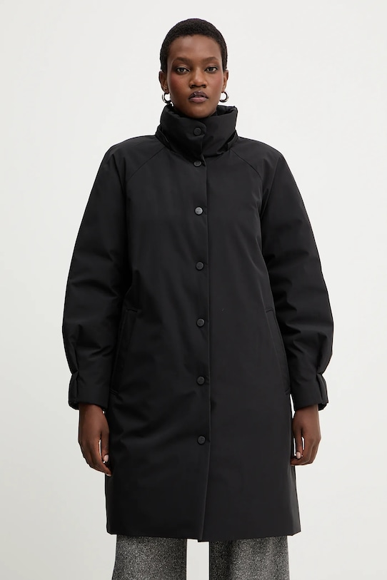 Двухсторонняя пуховая куртка Luisa Spagnoli чёрный 542257