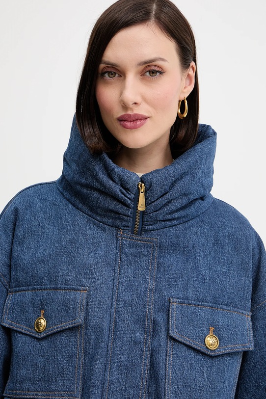 Péřová bunda Luisa Spagnoli 542239 modrá