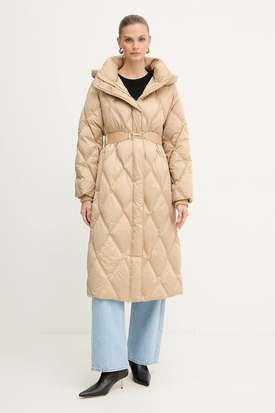 Páperová bunda Luisa Spagnoli zateplené zelená 542440