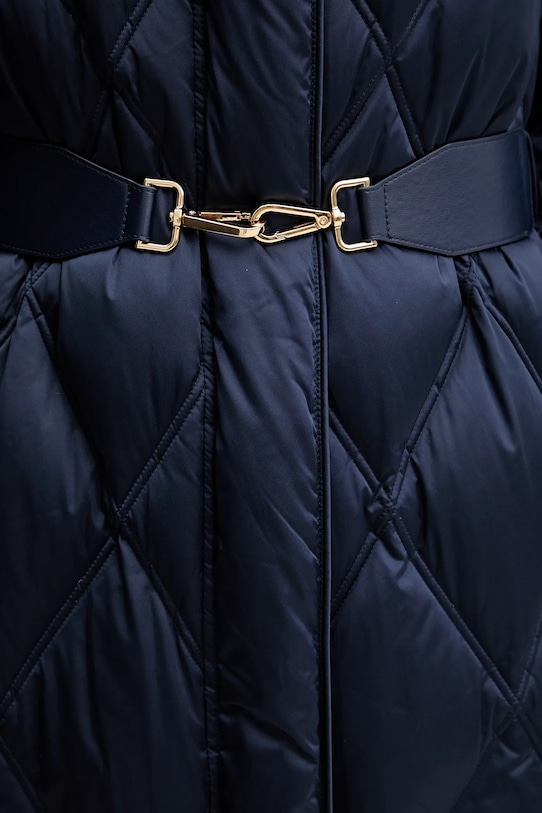 Пуховая куртка Luisa Spagnoli 542440 тёмно-синий