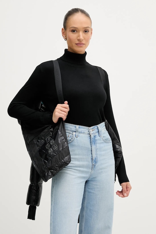 Μπουφάν Geox SERILDA μαύρο W5628F.T3121