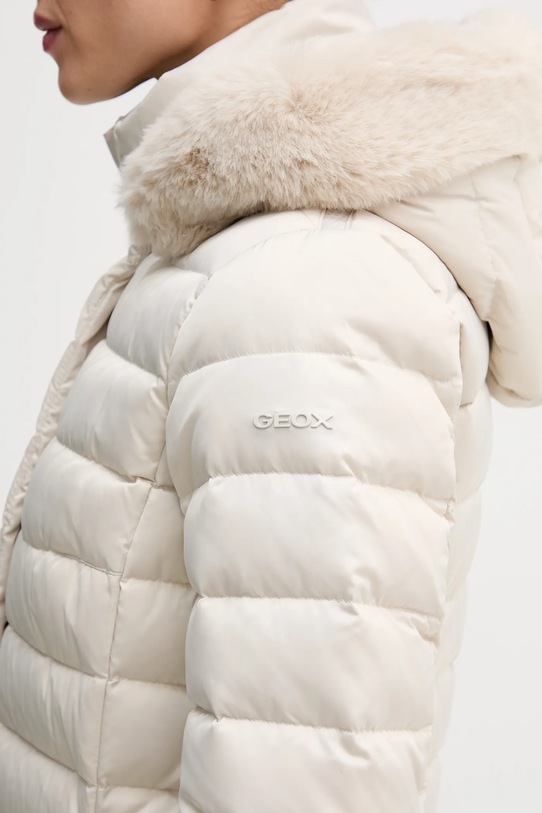 Μπουφάν με επένδυση από πούπουλα Geox BETTANIE W5626H.T3122 μπεζ