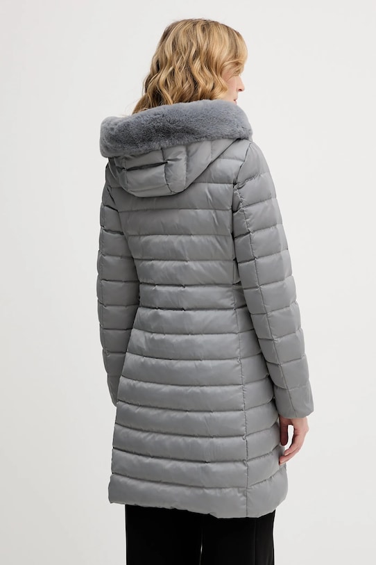 Ρούχα Μπουφάν με επένδυση από πούπουλα Geox BETTANIE W5626H.T3122 γκρί
