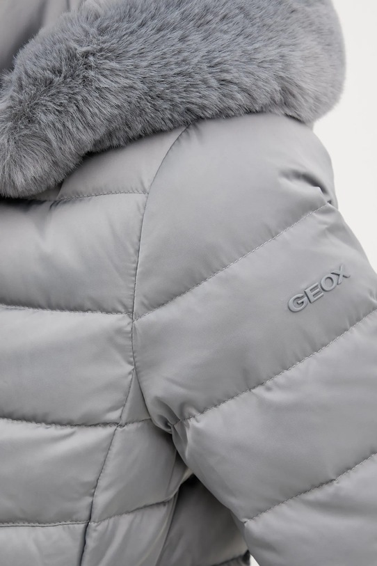 Μπουφάν με επένδυση από πούπουλα Geox BETTANIE W5626H.T3122 γκρί