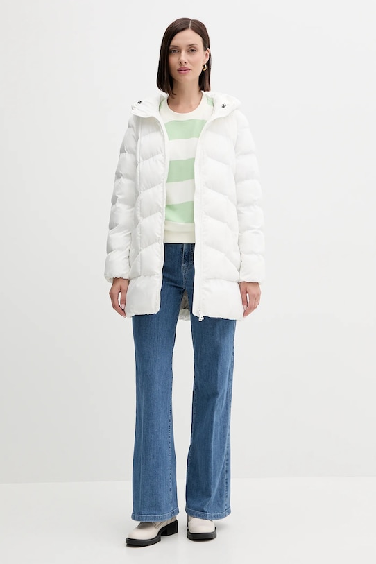 Bunda Geox ANYLLA W4628Q.T3144 bílá AW25