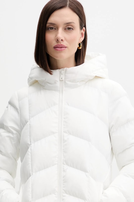 Bunda Geox ANYLLA W4628Q.T3144 bílá