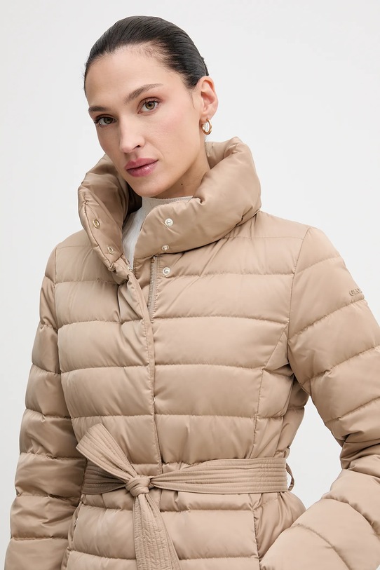 Geox kurtka puchowa BETTANIE beżowy W5626N.T3122