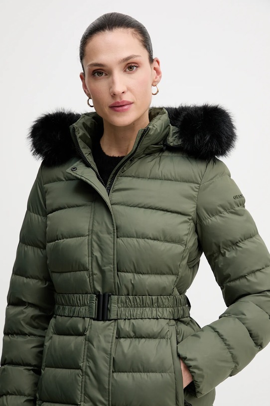 Geox kurtka puchowa CATRIA zielony W5626G.T3152