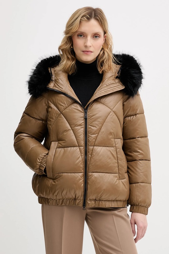 Geox kurtka BACKSIE pozostałe brązowy W5628S.T3121