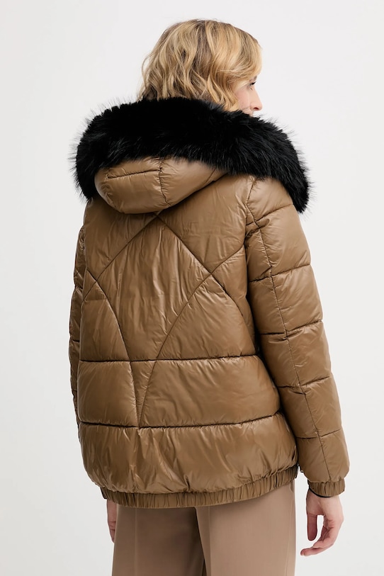 Odzież Geox kurtka BACKSIE W5628S.T3121 brązowy