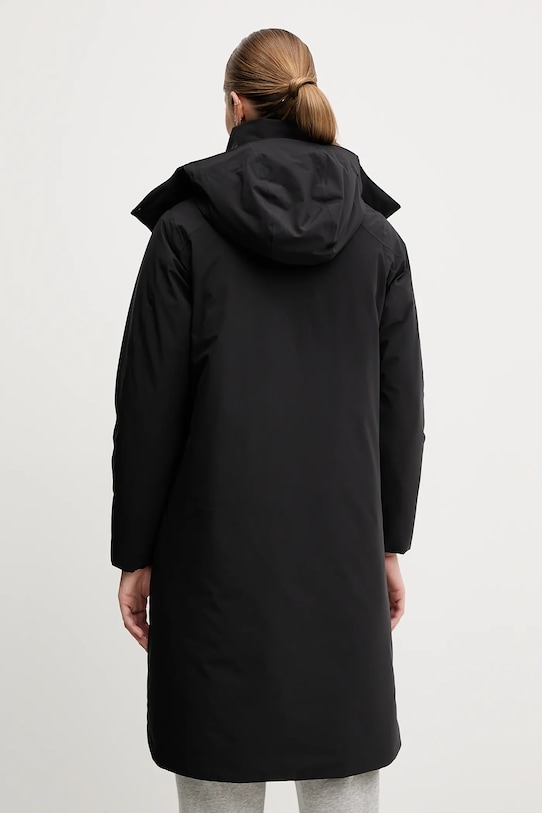 Odzież Jack Wolfskin kurtka FROST HAVEN A65090 czarny