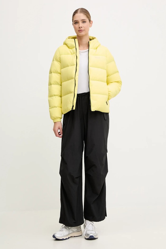 Μπουφάν Jack Wolfskin FROZEN PALACE A65097 κίτρινο AW25