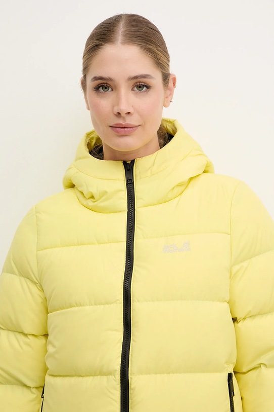 Μπουφάν Jack Wolfskin FROZEN PALACE κίτρινο A65097